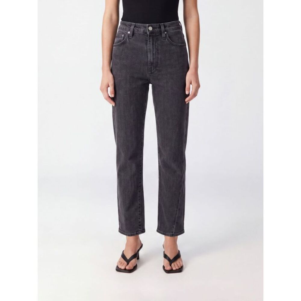 Toteme Women Cropped High-Waisted Skinny Jeans Toteme In Organic Cotton Denim